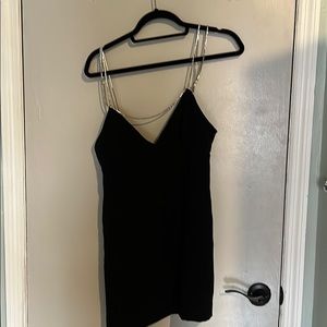 Zara crystal strap mini dress